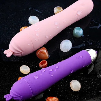 Consolador Vibrador de Clítoris Juguetes Sexuales Para la Mujer Hilo Masajeador de Punto G Coño Vagina Estimulador de la Lengua Lamiendo Calor USB Recargable