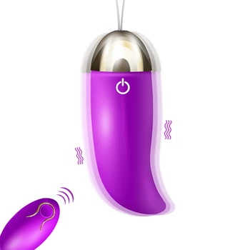 Control Remoto inalámbrico Bala vibradora Adulta de los Juguetes Sexuales para Mujeres Huevo Vibrador Punto G Vaginal Estimulador de Clítoris Femenino Masturbador