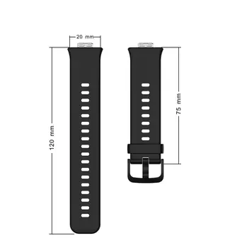 Correa de muñeca para Huawei Reloj ajustar la Banda de Silicona para Huawei ajuste Smartwatch Accesorios de la Pulsera de la Pulsera 16955