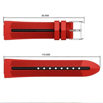 Correas de silicona para Fitbit Versa correa de reloj Inteligente accesorios de la banda de reloj Reemplazable Pulsera ajustable de la correa de reloj de la correa