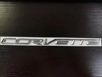 Corvette Logotipo Emblema De Coches Estilo Insignia De Chrome Sticker Decal Para Corvette Stingray Z06 Convertible