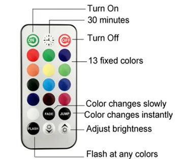 Creative USB de colores RGB control Remoto táctil de nido de abeja lámpara de Luz cuántica de la Luz hexagonal de cambio de color del LED de la lámpara lámpara de pared