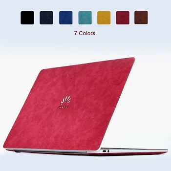 Cuero de la PU Shell Cubierta de Piel para Huawei Matebook D14 D15 13 X 2020 Laptop Nueva