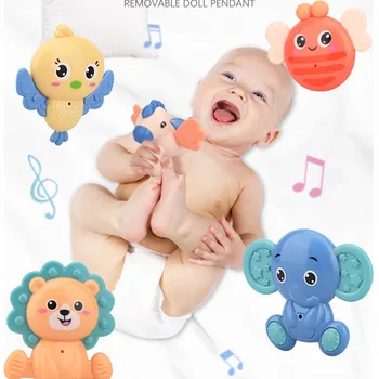 Cuna de bebé Cama Móvil Sonajero con la Música y el control remoto de la educación temprana de la máquina de la historia de la máquina de juguetes para recién nacido sensorial juguetes