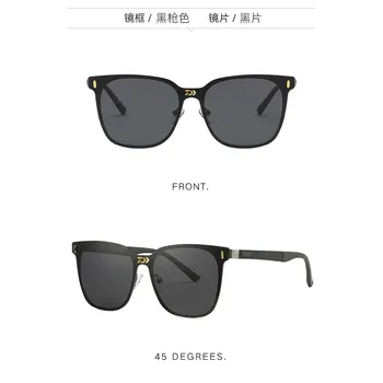 Daiwa Polarizado Gafas de sol de Moda de Chico Cool Protección UV Rectángulo de Gafas de Sol de la Pesca Deportiva Gafas Anti Deslumbramiento de Conducción Oculos 5320