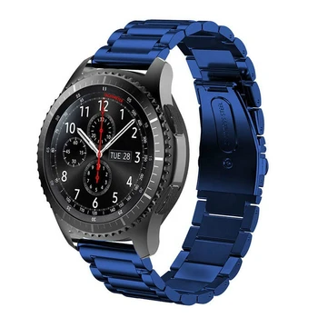De Acero inoxidable de la venda de Reloj Para Samsung Galaxy Serie Reloj de Acero Correa de Repuesto Deporte Bucle de la Banda de Reloj para la galaxia de la banda de reloj 4124