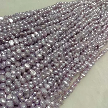 De agua Dulce Natural de la Perla Perlas de Alta Calidad 38cm Punch Suelta Perlas de BRICOLAJE de la Mujer del Collar de la Pulsera de la Joyería 13 Color