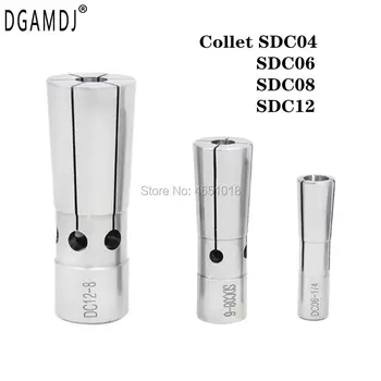 De alta precisión de ajuste trasero de collet SDC4 collet SDC6 collet SDC8 trasero cierre de cremallera SDC12 precisión collet 16151
