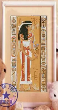 De Calidad superior de Bellas Caliente de la venta Contados a punto de Cruz Kit de Egipto Hombre Mujer Dama Egipcia África África riolis 507