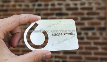 De metal personalizado de tarjetas de visita de Lujo de Metal Negocio de impresión de Tarjetas de visita/nombre Card100pcs mucho diseño libre