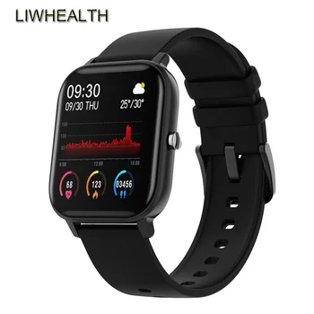 De Moda de lujo de Reloj Inteligente de Deporte de Color la Vida Smartwatch Hombres Mujeres Monitor de Ritmo Cardíaco Para Apple/Xiaomi/Huawei PK IWO 10 W26 26571
