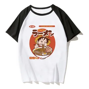 De nuevo Un Pedazo de Camiseta de Hombre de Anime Japonés de la Camisa de los Hombres T-shirt Luffy Camisetas Ropa de la Camiseta Impresa Camiseta de Manga Corta niños