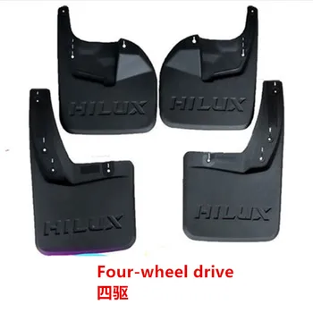 De plástico fender bloque de lodo de Papel para Toyota Hilux VIGO-2019 tracción en las Cuatro ruedas del Coche estilo