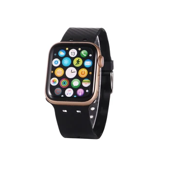 De silicona Reloj Inteligente de la Banda para el Apple Watch Se 6 Correa de 44 40 mm Correa Transparente de Acero para el Iwatch Serie 5 4 3 Correa de reloj 42mm38mm