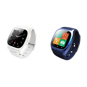 Deportes reloj inteligente M26 inteligente de pulsera Bluetooth con teléfono de línea anti-perdida para IOS, Android móvil inteligente reloj de los hombres