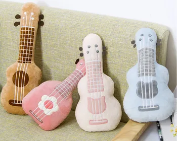Dibujos animados de peluche ukelele Juguete plushed guitarra almohada decoración del Hogar cojín de Regalo para los niños 68356