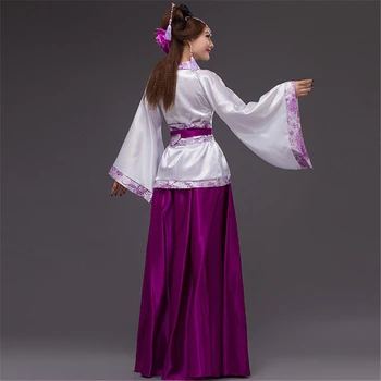 Disfraz de hada de las mujeres Hanfu femenino Tang traje pequeño Qufu foto foto de estudio el arte de rendimiento de ropa de estilo Chino de ropa hanfu