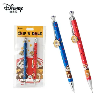 Disney Congelado Pato Donald dibujos animados estudiante papelería lindo lápiz mecánico + creadora de Mickey bolígrafo conjunto