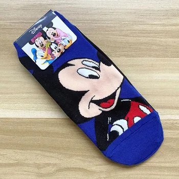 Disney nuevo de dibujos animados impreso muñeco de Mickey/Minnie/Goofy/Daisi calcetines calcetines de algodón lindo lindo color de los calcetines de algodón