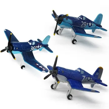 Disney Pixar Aviones Raros Nº 7 Dusty Crophopper de Metal Fundido a presión Juguete Plano 1:55 Pixar Aviones de la movilización de los juguetes de regalo Envío Gratis