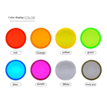 Diámetro interior de 20 mm de Color Transparente de Plástico de Unión del Anillo del Disco del Color Suelto Anillo Alrededor del Rollo de Setas Agujero Interior de los Libros