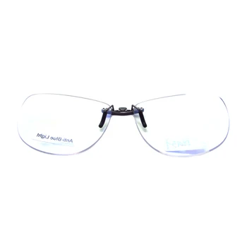 DL013 Clip de espejo Azul de la Luz de Bloqueo de Clip en el Equipo Gafas Anti Azul Rayos de Juegos de azar de la Fatiga de los Ojos Protección de las Gafas de fatiga 3536
