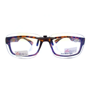 DL013 Clip de espejo Azul de la Luz de Bloqueo de Clip en el Equipo Gafas Anti Azul Rayos de Juegos de azar de la Fatiga de los Ojos Protección de las Gafas de fatiga
