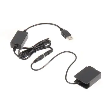 DMW-BLC12 Ficticio de la Batería Adaptador de Acoplador de CC 5V 2A Cable USB para Panasonic FZ200 FZ300 FZ1000 FZ2500 G5 G6 G7 G80 G85 GX8