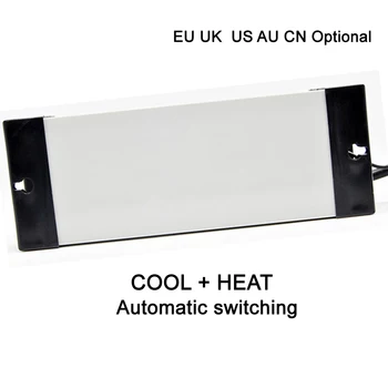 Doble salida de relé de la UE, reino unido, AU CN enchufe de efecto invernadero acuario digital controlador de termostato para refrigeración y calefacción