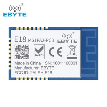 EBYTE CC2530 ZigBee 2.4 GHz Wireless Módulo E18-MS1PA2-PCB 100mW de Larga Distancia Zigbee AD HOC Módulo de Red Con Antena de PCB