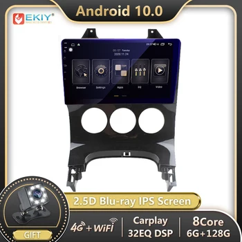 EKIY 1280*720P Blu-ray IPS Android 10.0 Radio del Coche de GPS de la DSP de Navegación GPS Para Peugeot 3008 2009-de la Radio del Coche Carplay 2din