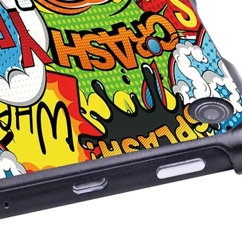 El Arte del Graffiti Tablet Shell de la Cubierta del Caso para Amazon Fire 7/ HD 8/HD de 10 Protectores de Plástico de los Casos para 7/8/10.1 Pulgada