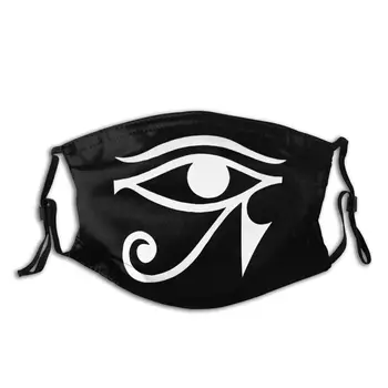 El Ojo De Horus Hombres En La Boca De La Máscara De Cara Egipto Antiguo Símbolo Egipcio Anti Neblina De La Máscara De Polvo Con Filtros De Protección De La Tapa Del Respirador