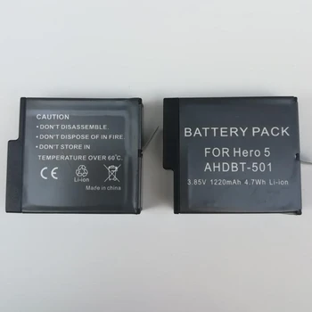 El pez payaso USB pantalla LCD de Doble Puerto para Cargador 501 301 Cargador de batería para Gopro hero 8 7 6 5 4 3 Accesorios para la Cámara de la batería Caso Hero3 5 7