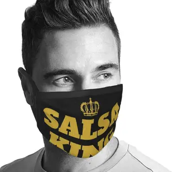 El Rey De La Salsa Mejor Regalo Divertido De Impresión Reutilizable De La Máscara De La Cara El Rey De La Salsa Salsa Salsa Clases De Salsa, Clases De Salsa Latino Salsero