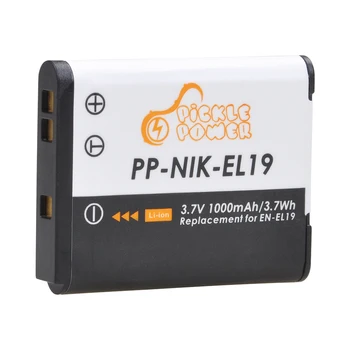EN EL19 EN-EL19 Baterías para Nikon Coolpix S32 S33 S100 S2500 S2600 S2750 S3100 S3200 S3300 S3400 S3500 S4100 S4150 S4200 S6400