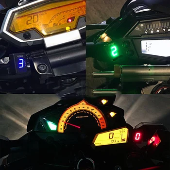 Engranaje de la motocicleta Indicador de Pantalla Para Suzuki GSX1400 GSX-R600 DL650 DL1000 V-Strom GSF650 Bandido VZR1800 GSF1250 N NA S Bandido