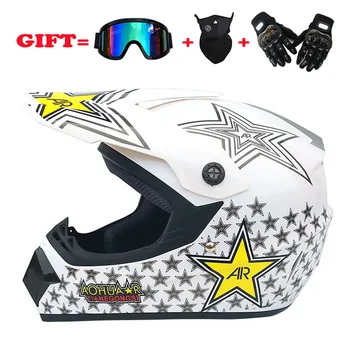 Envío gratis nuevo casco de moto para hombre moto casco de calidad superior capacete de motocross fuera de la carretera de motocross casco casco integral