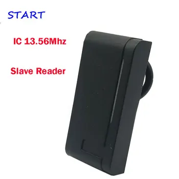 Envío libre Impermeable de la IC 13.56 Mhz MF RFID Esclavo Lector de la Puerta de Control de Acceso Wiegand 26 para el sistema de control de acceso