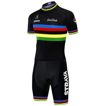 Equipo de strava cycling ropa 2020 ciclismo skinsuit bicicleta traje de los hombres de triatlón traje 20D gel de carreras traje de cuerpo