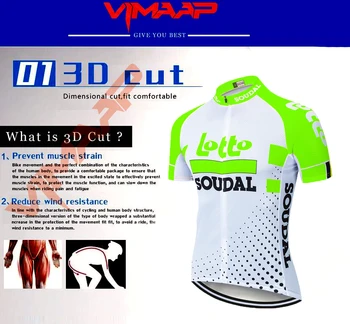 Equipo LOTTO Jersey de Ciclismo 2020 Bike Wear ropa de secado Rápido babero gel de Conjuntos de Ropa Ropa Ciclismo hombre uniformes Maillot