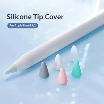Es conveniente para Apple Lápiz 1 2 Generación de la punta del Lápiz Caso de la protección del Desgaste-Resistente y silencioso de Silicona de la Tapa