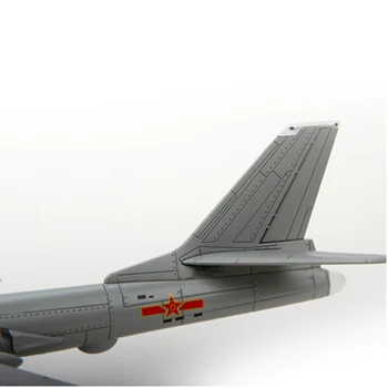 Escala 1/144 de Aleación Estratégico de Bombardero de la Fuerza Aérea China H6K Modelo de Avión de Combate de Juguetes a los Niños de los Niños de Regalo de Colección