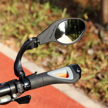 Espejo de la Vista posterior De Espejo de Bicicleta MTB Ciclismo de Carretera Manillar de nuevo los Ojos de Punto Ciego Espejo de Seguridad Flexible Retrovisor Moto Espejos