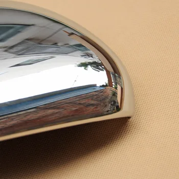Espejo lateral de la Tapa Por Fiat 500X-2020 Brillante Cromo Exterior Retrovisor Cubierta de Adornos de Superposición
