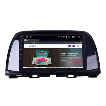 Estéreo del coche para Mazda CX5 2012-2019 Octa Core 1024*600 Android 10.0 Coche DVD GPS de Navegación Reproductor de Radio Deckless
