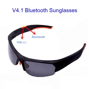ET Bluetooth de la Cámara de las Gafas de sol de los Auriculares con el Built-in de 16 gb de Memoria de 32 gb HD1080P Bluetooth Reproductor de MP3 de la Foto de la Grabadora de Video de Deportes
