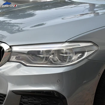 Faro de coche Tinte Negro de la Película Protectora de la luz trasera Transparente de TPU de la etiqueta Engomada Para la Serie 5 de BMW G30 M5 F90 2017-2020 Accesorios