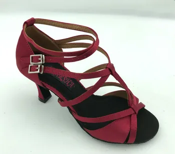 Fashional cómodo de la mujer latina, zapatos de baile de la salsa, salón de baile zapatos de baile de tango y fiesta de los zapatos 6232B