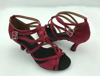 Fashional cómodo de la mujer latina, zapatos de baile de la salsa, salón de baile zapatos de baile de tango y fiesta de los zapatos 6232B